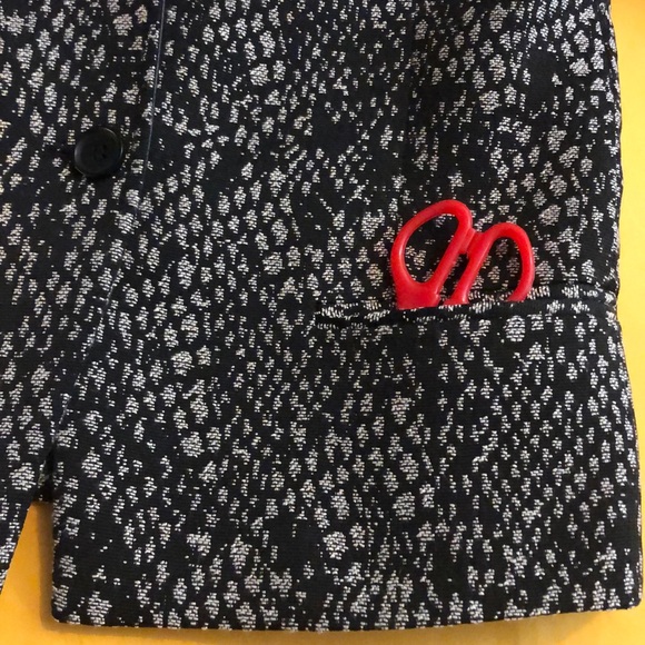 The Kooples blazer with lambskin w/two pockets - Picture 7 of 13